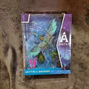 McFarlane - Avatar - World of Pandora Lrg DLX Set A1 Neytiri & Banshee Seze
